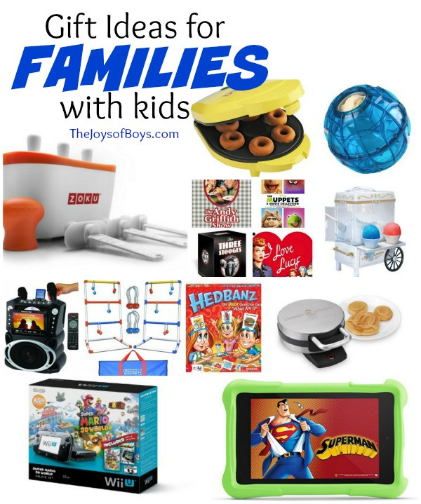 Holiday Gift Ideas For Families
 Gift Ideas for Families with Kids The Joys of Boys