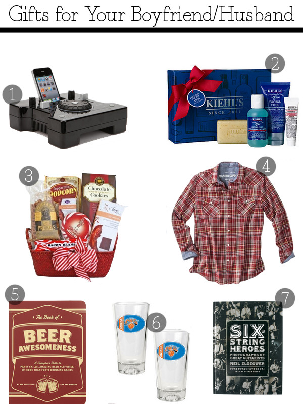 Holiday Gift Ideas For Husband
 Christmas Gifts for Your Boyfriend Husband