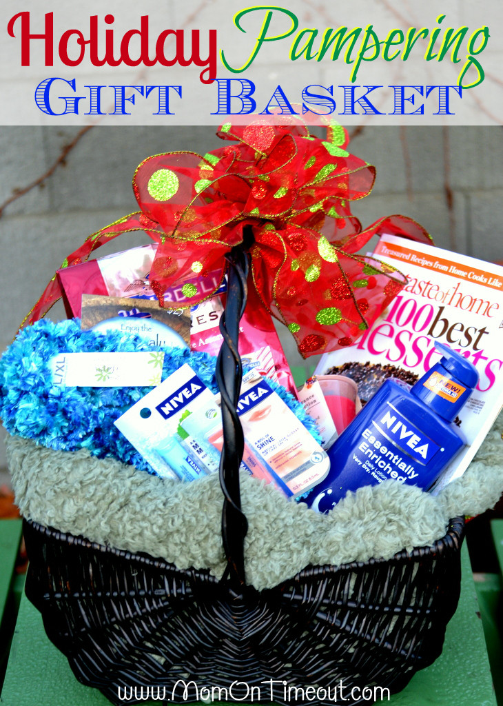Holiday Gift Ideas For Mom
 Holiday Pampering Gift Basket Idea Mom Timeout