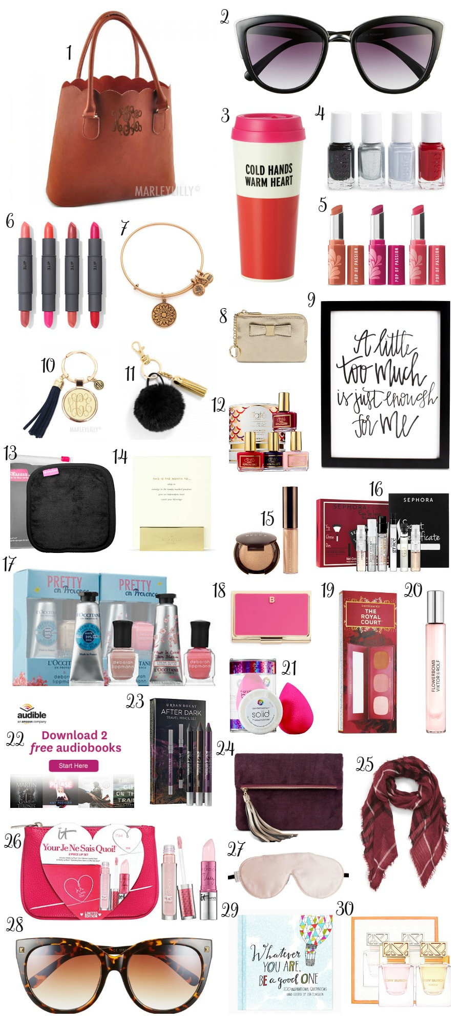 Holiday Gift Ideas For Women
 Christmas Gift Ideas under $30