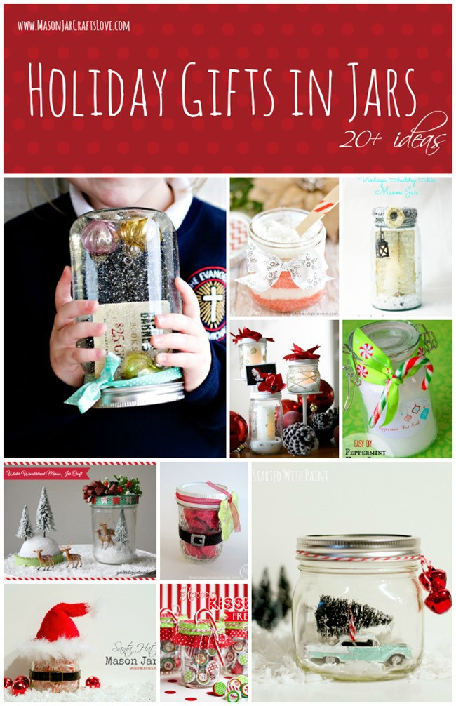 Holiday Mason Jar Gift Ideas
 Scrubs Rubs & Salts Mason Jar Crafts Love