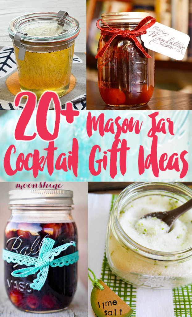 Holiday Mason Jar Gift Ideas
 20 DIY Cocktail Mason Jar Gift Ideas Frugal Beautiful