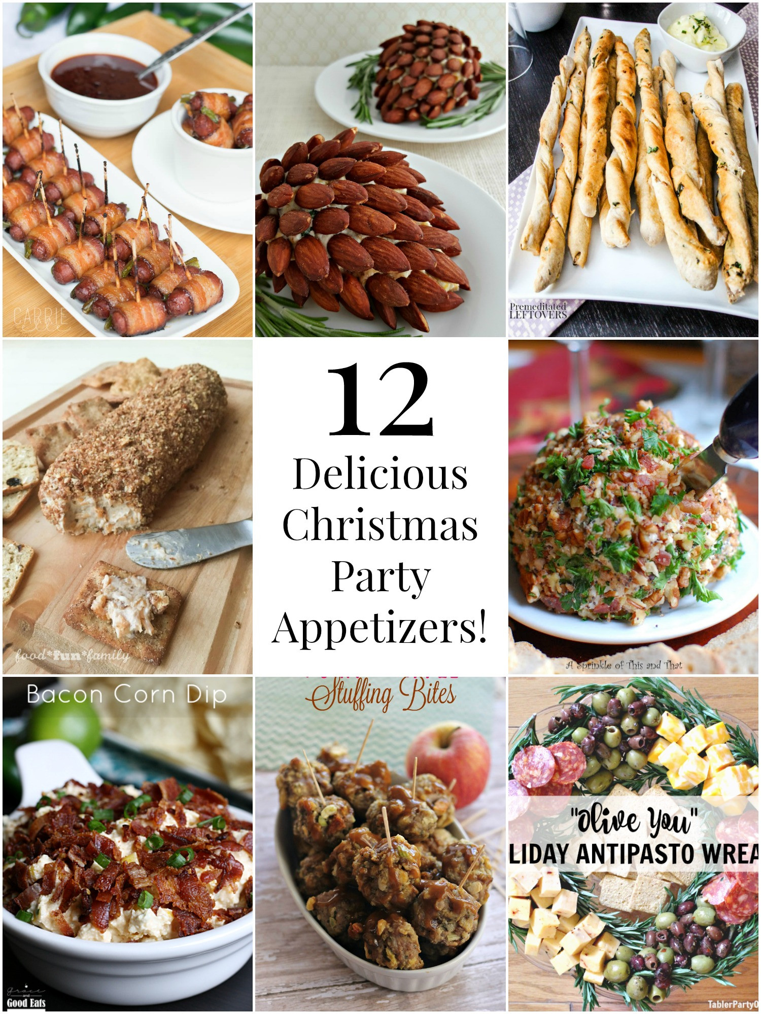 Holiday Party Appetizer Ideas
 So Creative 12 Delicious Christmas Party Appetizers