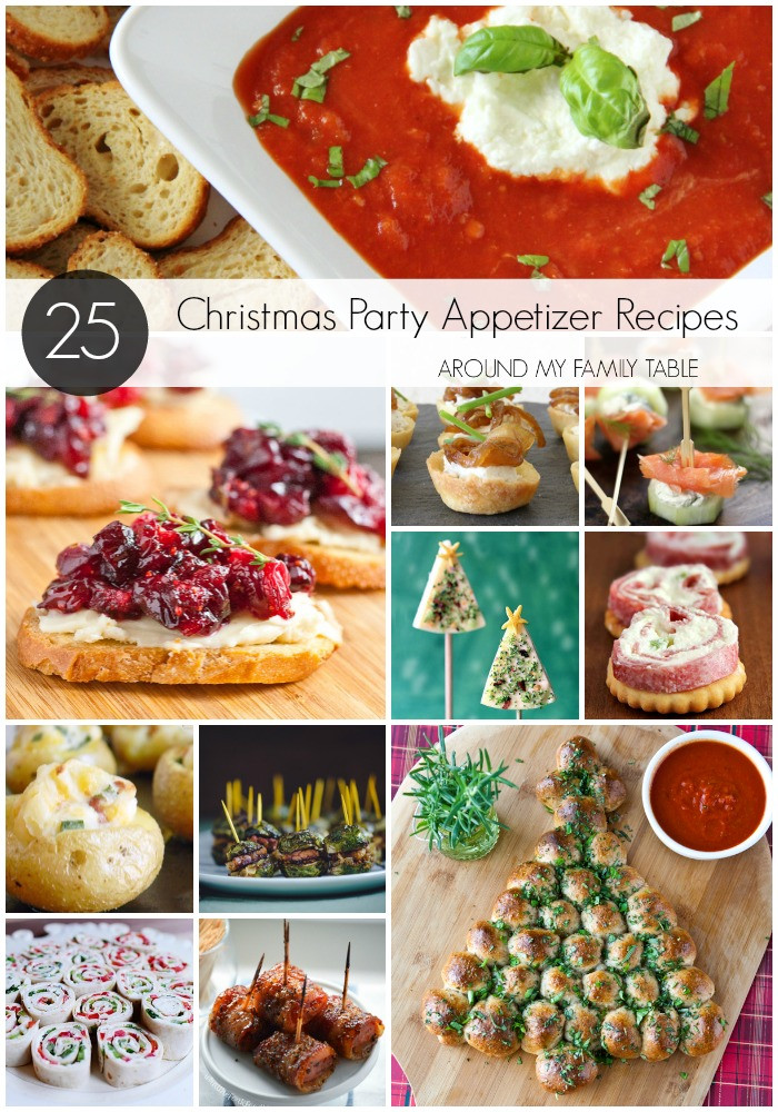 Holiday Party Appetizers Ideas
 Christmas Party Appetizer Recipes Around My Family Table