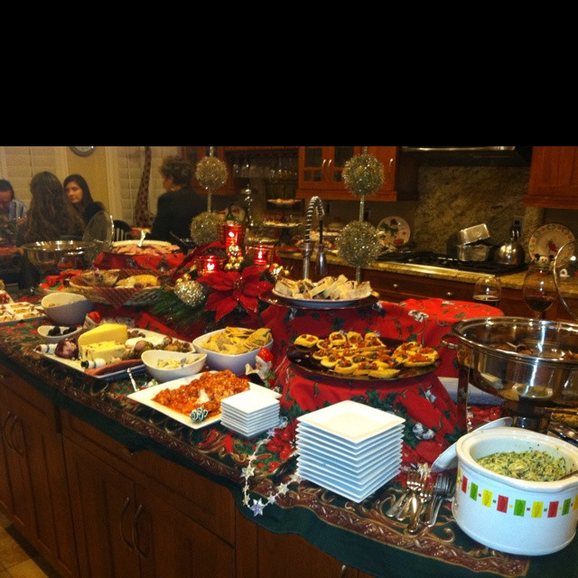 Holiday Party Buffet Menu Ideas
 70 best Food Appetizer Tables Buffets images on