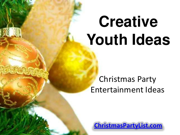 Holiday Party Entertainment Ideas
 Christmas party entertainment ideas