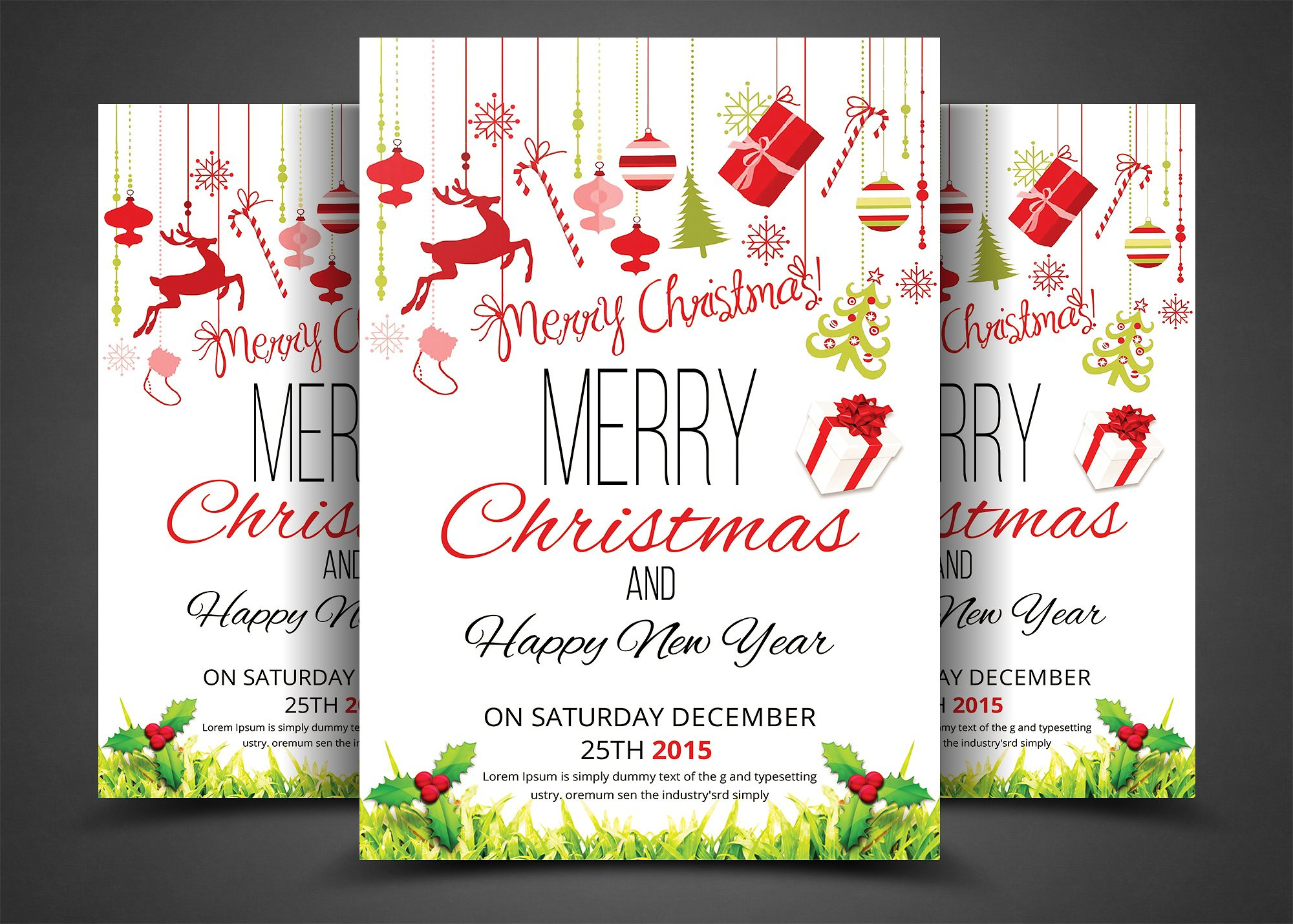 Holiday Party Flyer Ideas
 9 Party Invitation Flyer Designs PSD AI Vector EPS