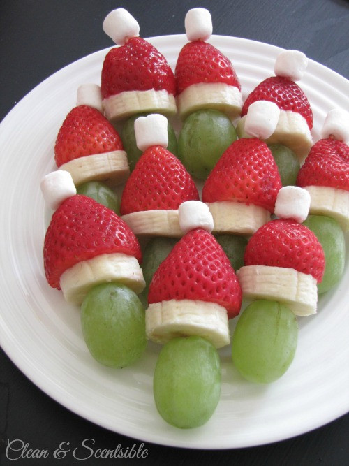Holiday Party Snack Ideas
 Healthy Christmas Food Ideas for Kids Clean and Scentsible