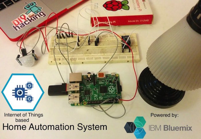 Home Automation DIY
 How to Automate Your Home With Raspberry Pi and IBM Cloud