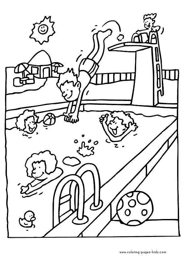Home Coloring Pages For Boys Sumper
 Summer Coloring Pages