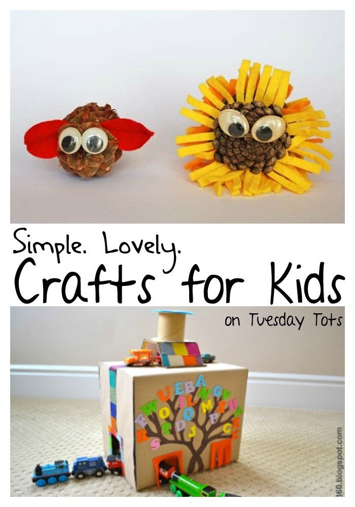 Home Crafts For Toddlers
 Learn with Play at Home Easy Crafts for Kids