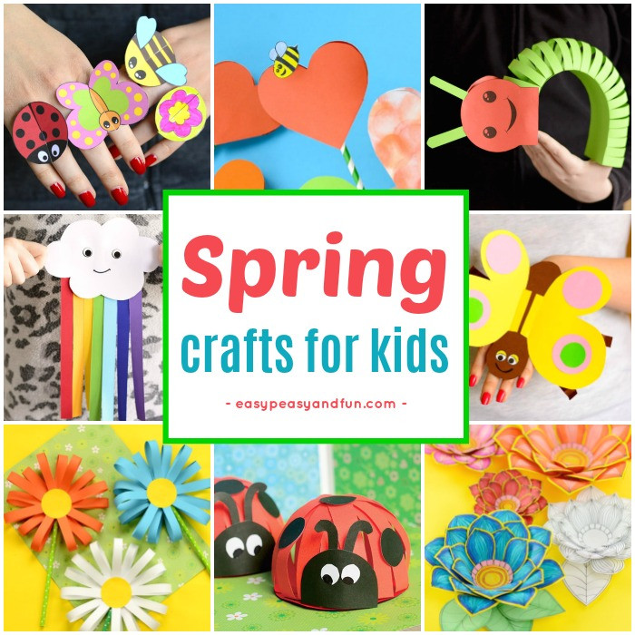 Home Crafts For Toddlers
 Spring Crafts for Kids Art and Craft Project Ideas for