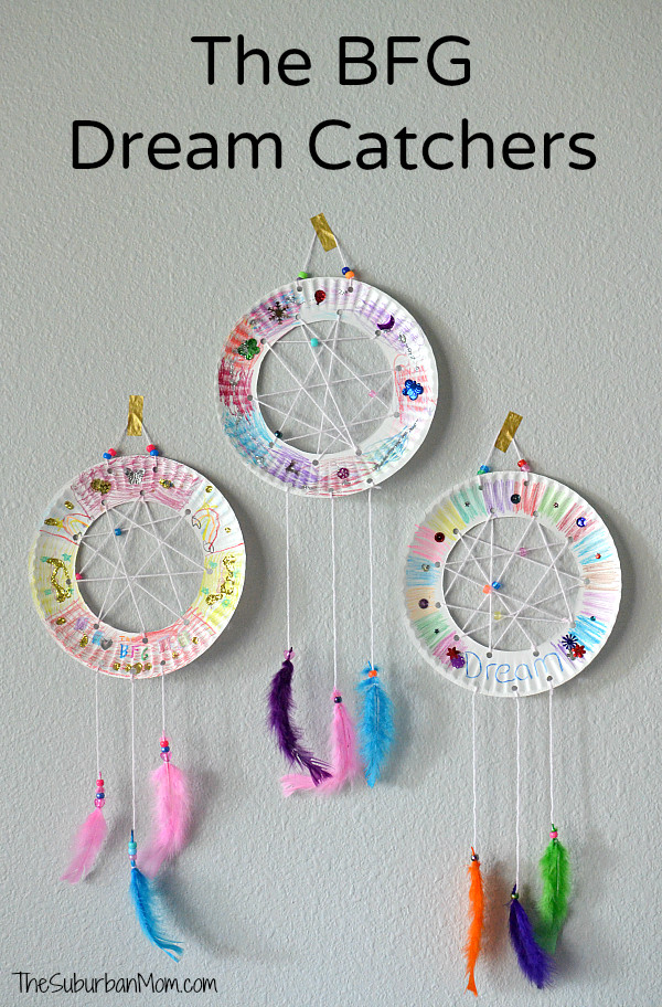 Home Crafts For Toddlers
 The BFG Paper Plate Dream Catchers Kids Craft The Suburban