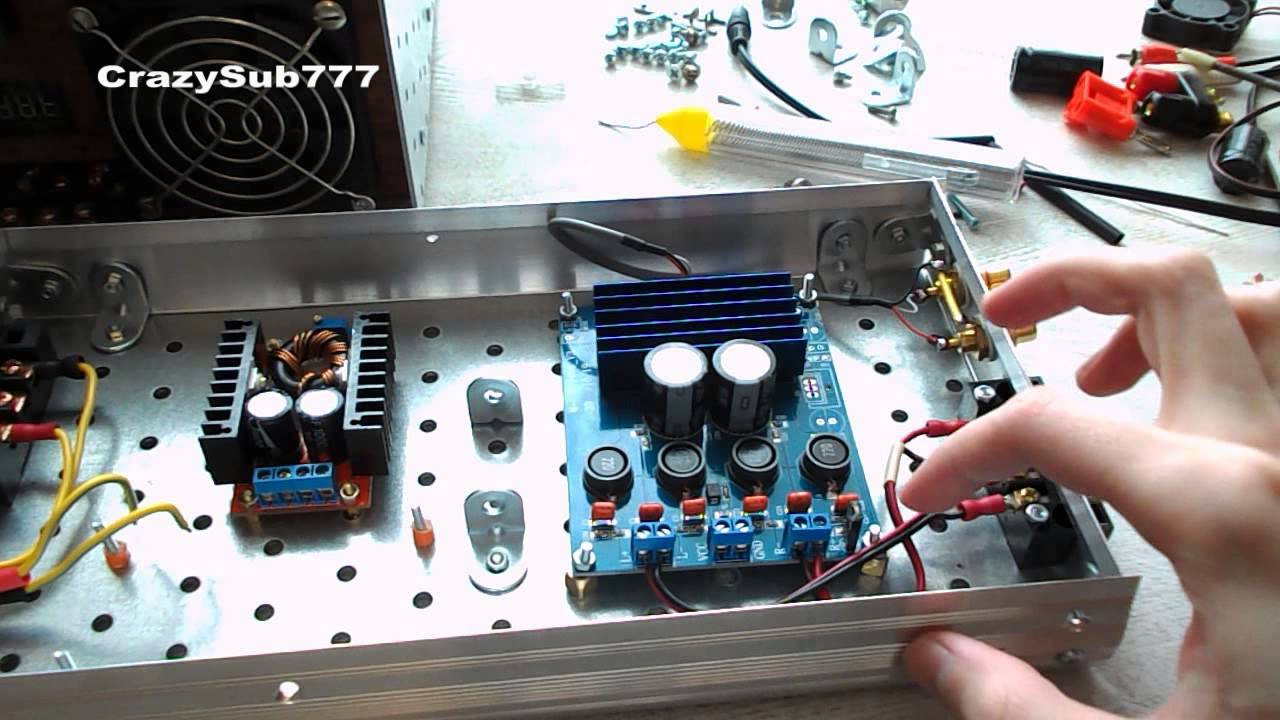 Home Furniture &amp; DIY
 Homemade car amplifier
