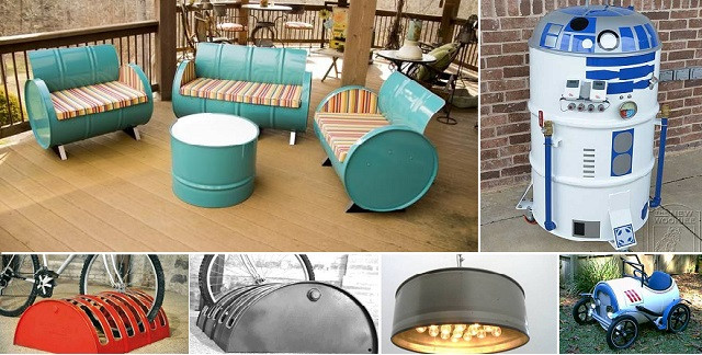 Home Project Ideas
 21 Gallon Metal Drum Project Ideas Ideas to Love