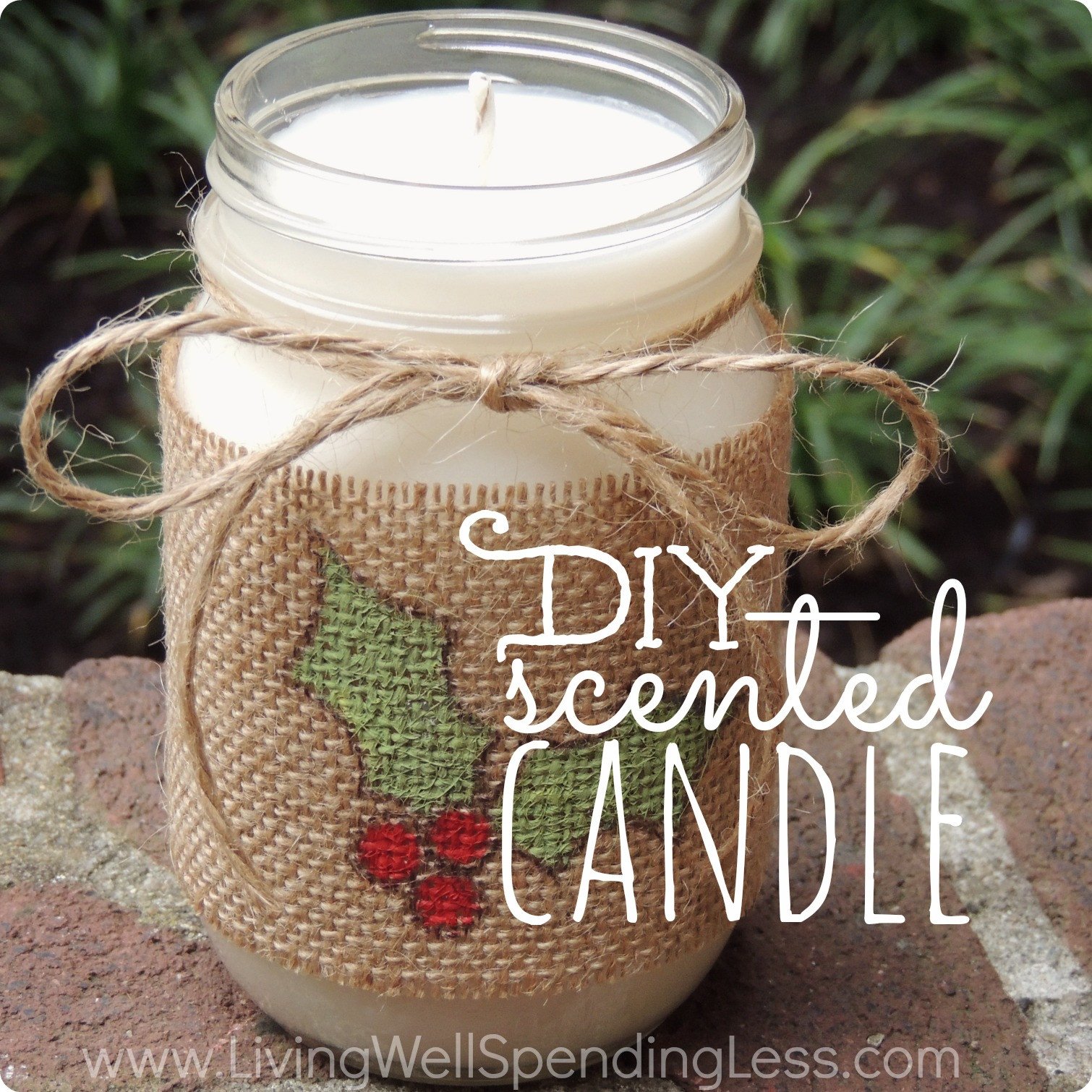 Homemade Candles DIY
 DIY Scented Candle Handmade Gifts Ideas