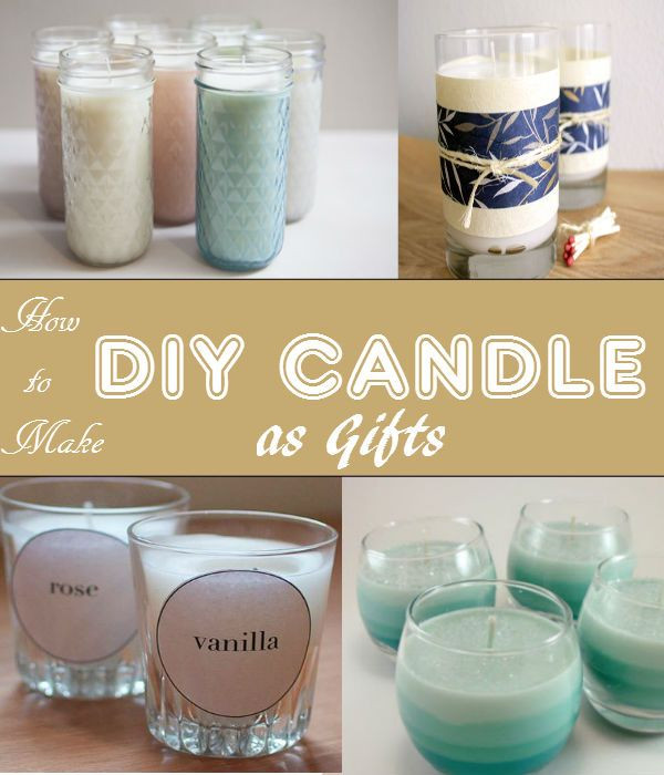 Homemade Candles DIY
 How to Make Beautiful DIY Scented Candles