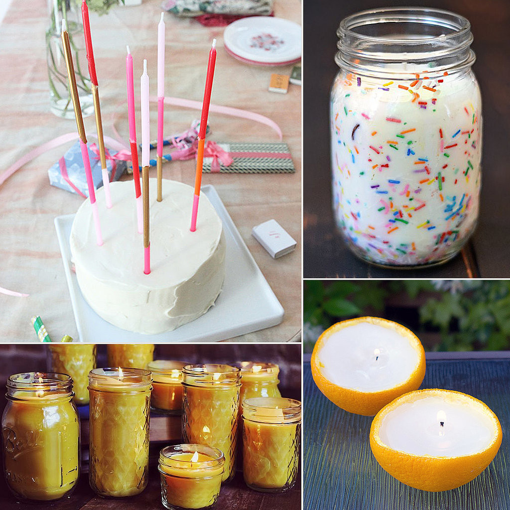 Homemade Candles DIY
 DIY Candle Ideas