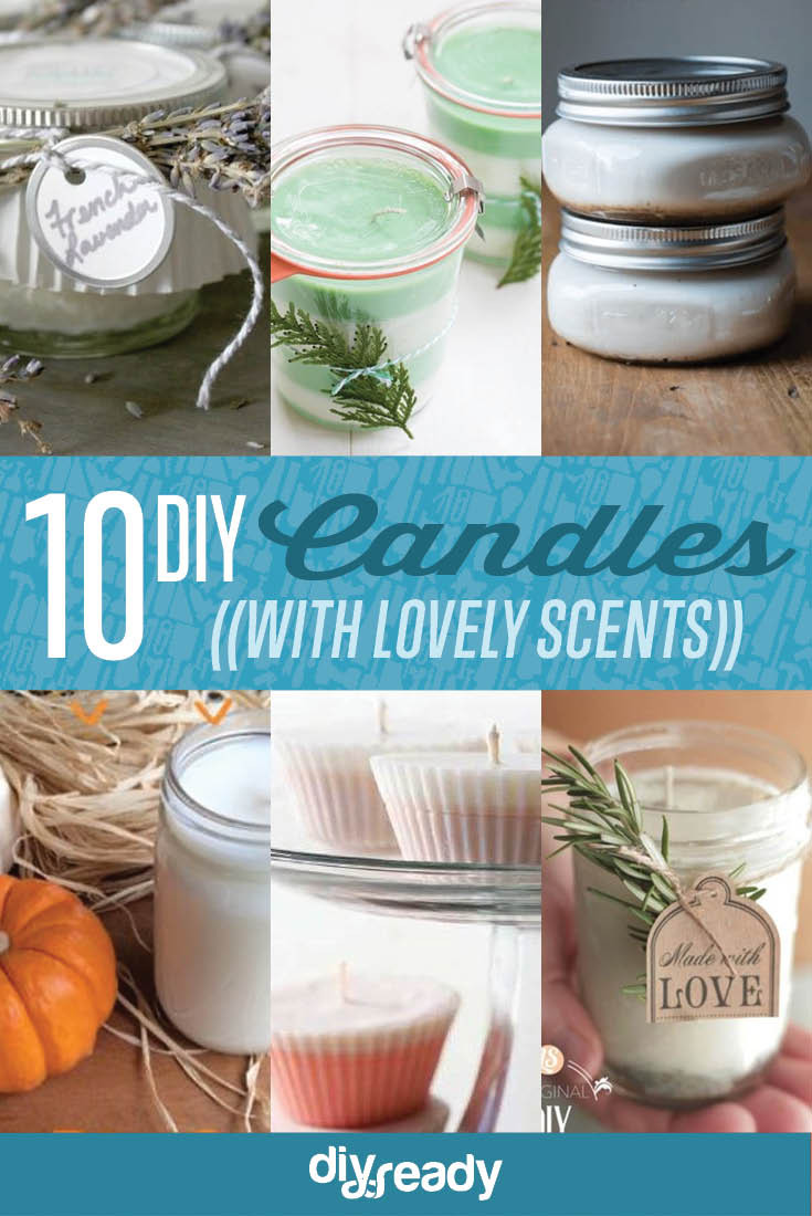 Homemade Candles DIY
 How to Make Soy Candles DIY Projects Craft Ideas & How To