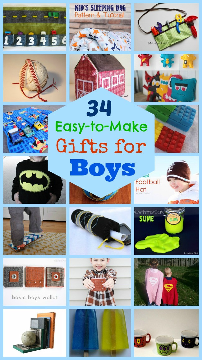 Homemade Gift Ideas For Boys
 34 Awesome Handmade Gifts for Boys