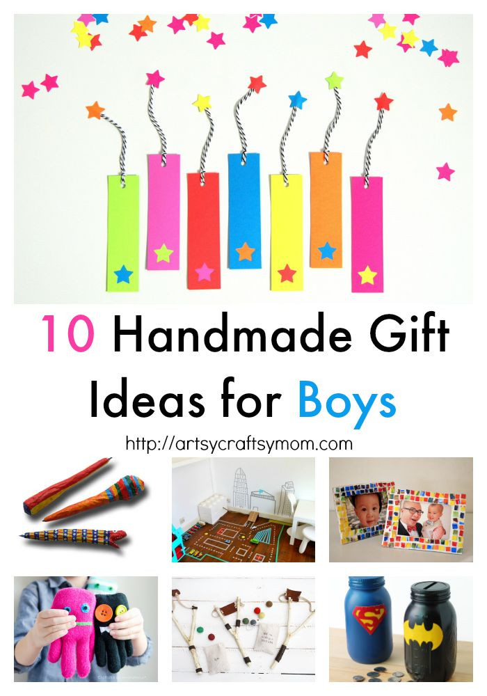 Homemade Gift Ideas For Boys
 10 Handmade Gift Ideas for Boys Artsy Craftsy Mom