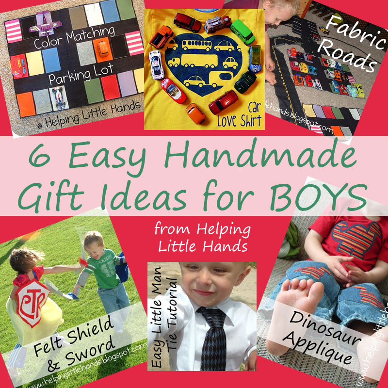 Homemade Gift Ideas For Boys
 Pieces by Polly 6 Easy Handmade Gift Ideas for BOYS