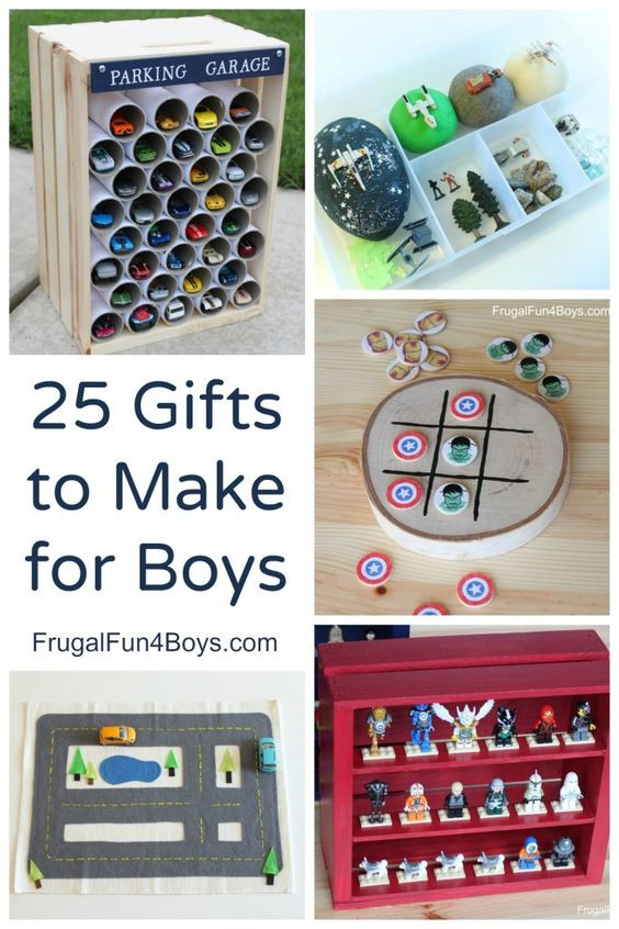 Homemade Gift Ideas For Boys
 25 More Homemade Gifts to Make for Boys