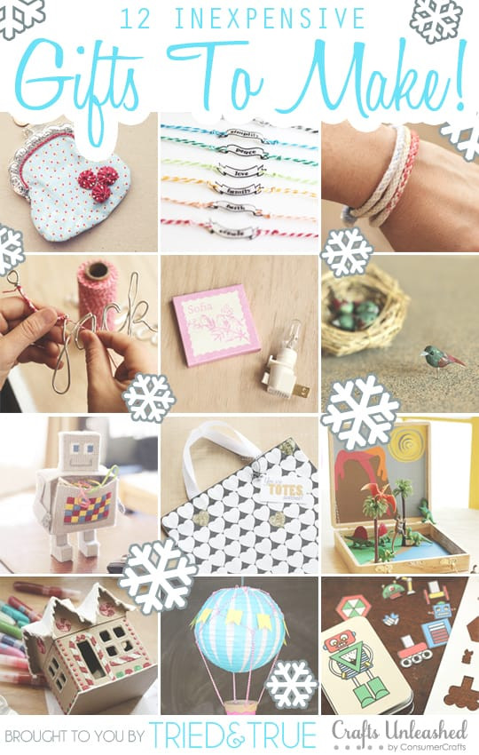 Homemade Gift Ideas For Girls
 A Crafty Shopping Spree for You Tried & True