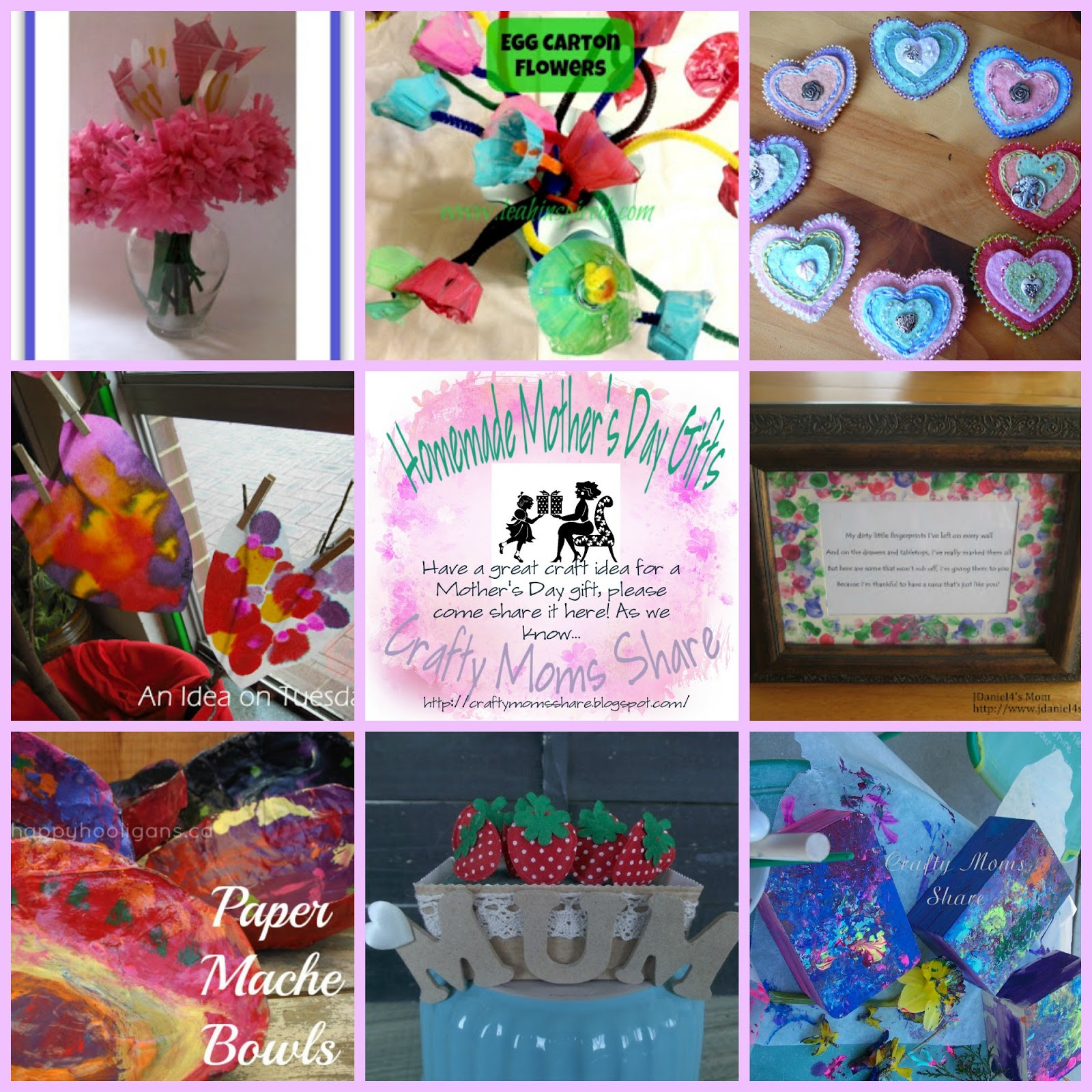 Homemade Mothers Day Gift Ideas
 Crafty Moms Homemade Mother s Day Gift Ideas
