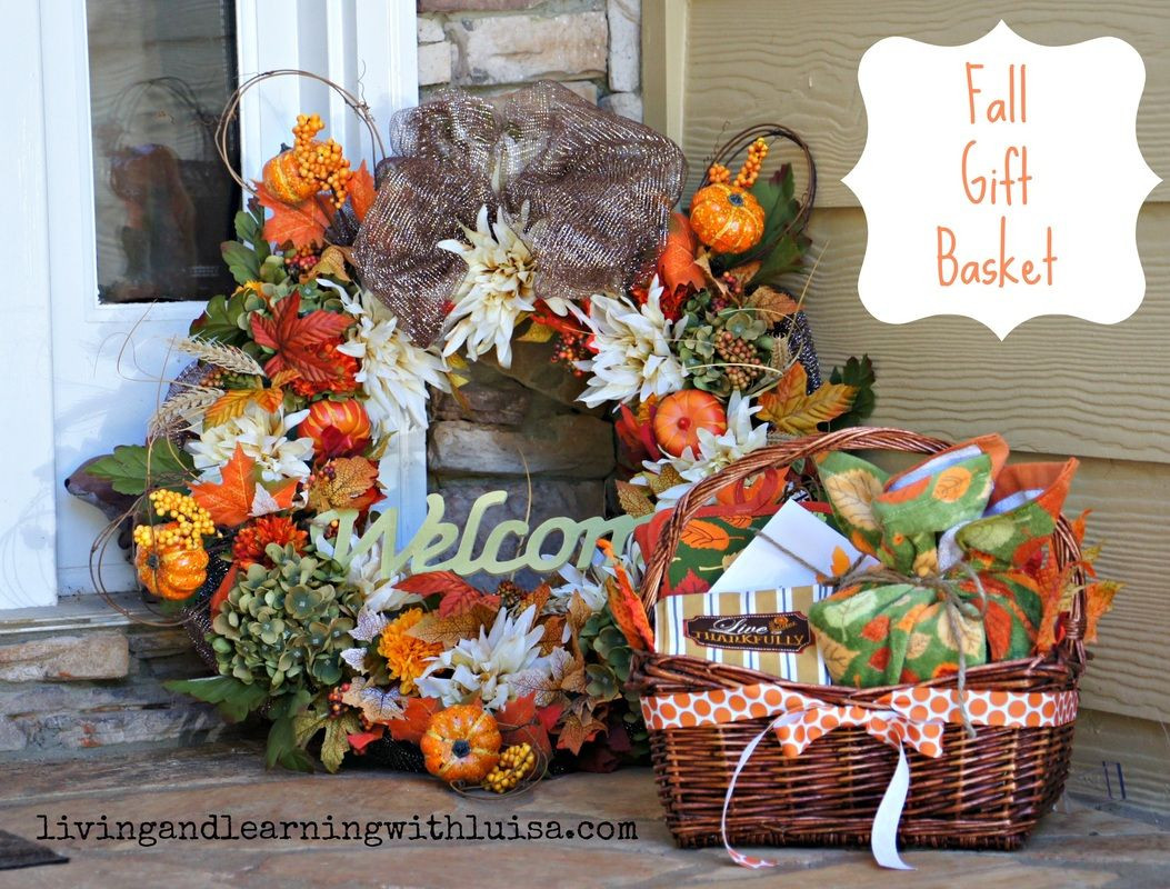 Homemade Thanksgiving Gift Basket Ideas
 Best 25 Fall t baskets ideas on Pinterest
