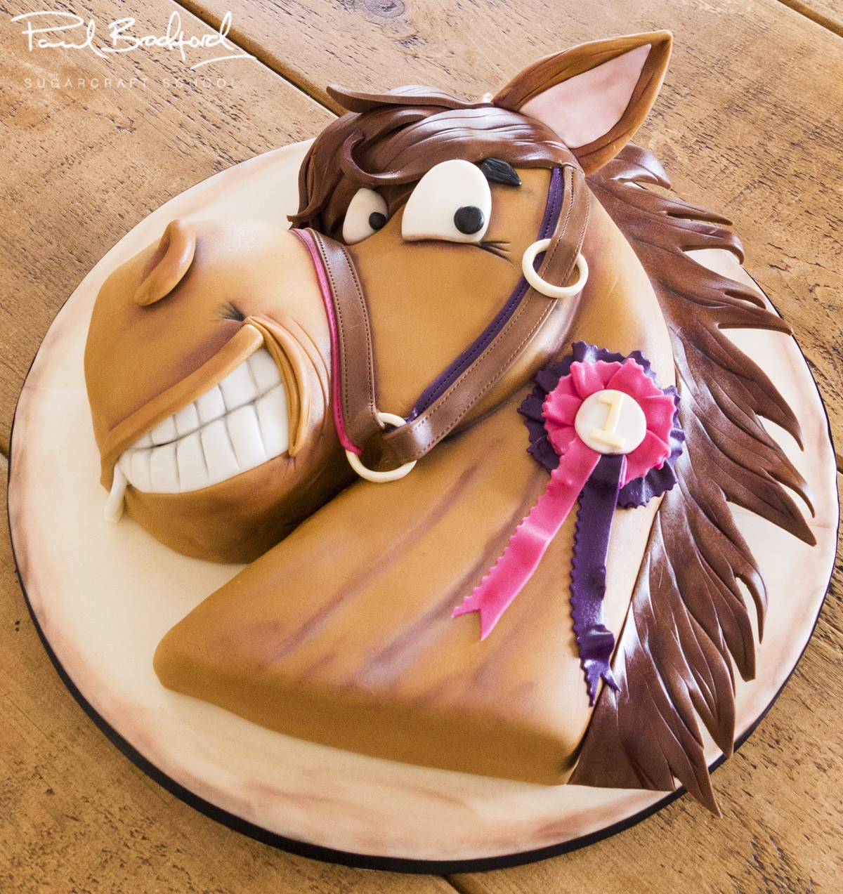 Horse Birthday Cake
 Horse Cake Paul Bradford Sugarcraft School