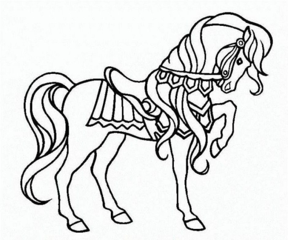 Horse Coloring Pages Printable
 Breyer Horse Coloring Pages Coloring Home