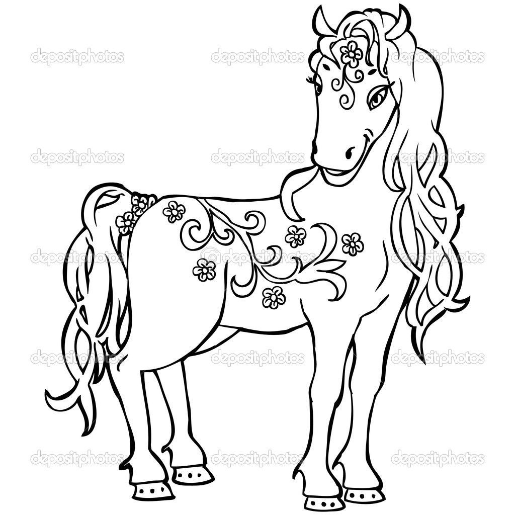 Horse Coloring Pages Printable
 horse coloring pages 09 Horseback Riding Party