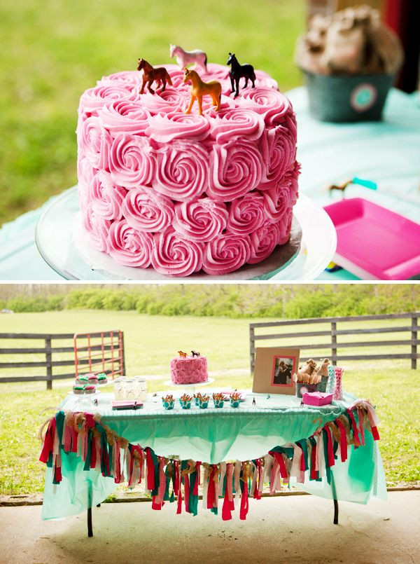 Horse Themed Birthday Party
 25 best ideas about Horse birthday parties on Pinterest