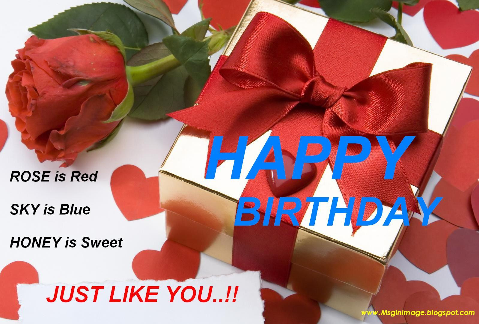 Hot Birthday Wishes
 of Happy Birthday Quotes Message Message In Image