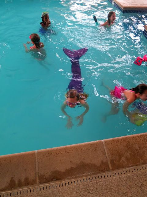 Hotel Pool Party Ideas
 Mermaid party We used an indoor pool at local a hotel
