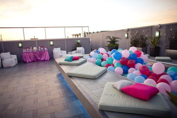 Hotel Pool Party Ideas
 Leila s Fabulous Fuschia Birthday Party Inspired By This