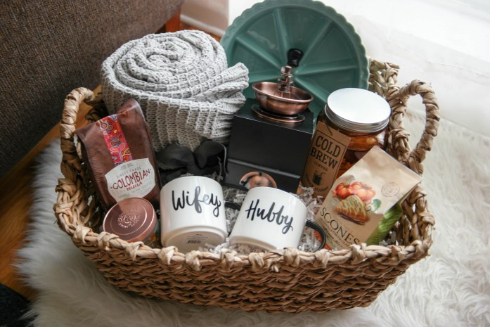 Housewarming Gift Ideas For Couples
 A Cozy Morning Gift Basket A Perfect Gift For Newlyweds