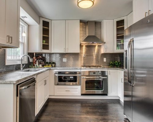 Houzz Kitchen Backsplashes
 Stainless Steel Backsplash