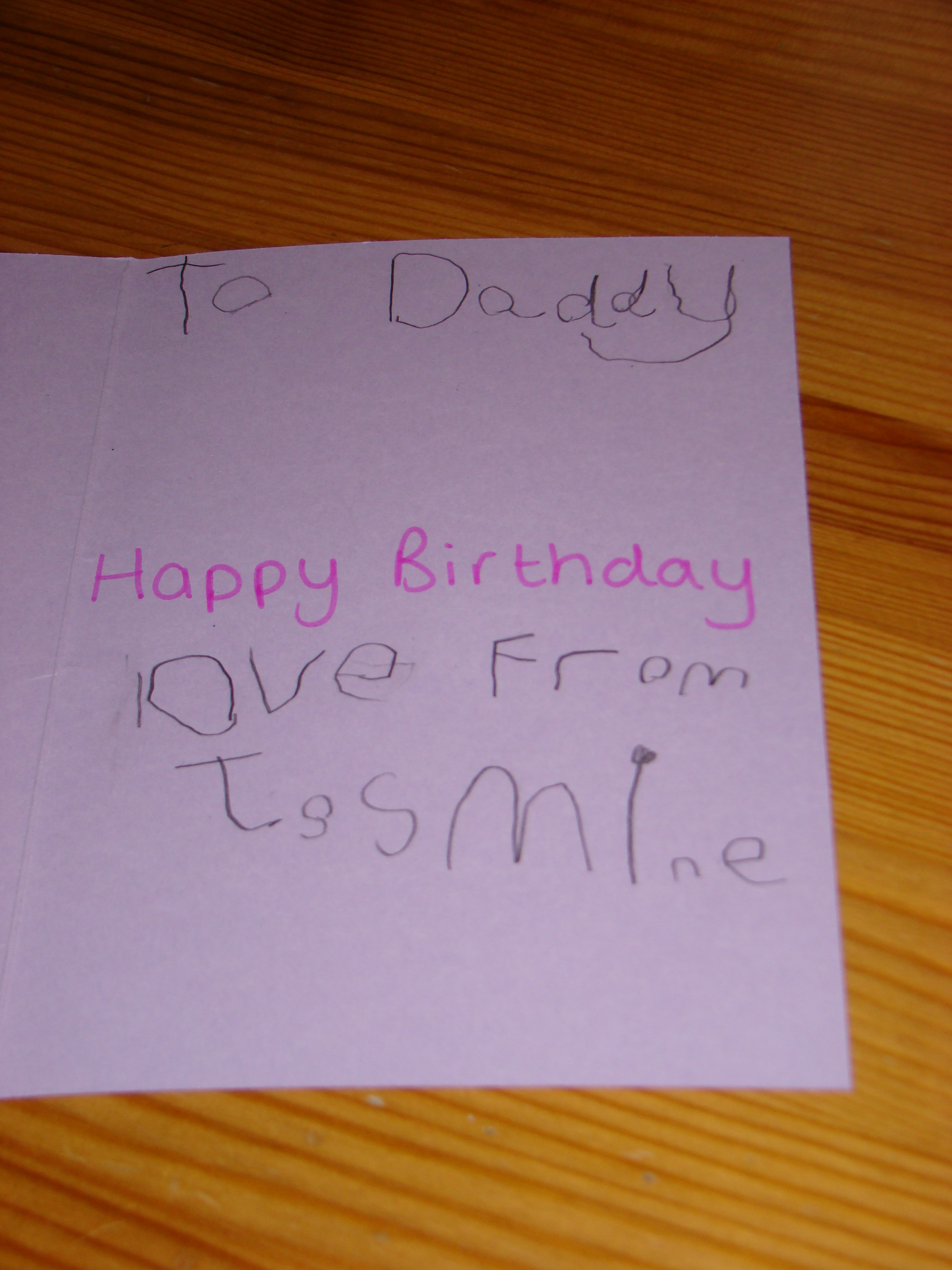 How To Write A Happy Birthday Card
 Daddy’s Birthday Cards