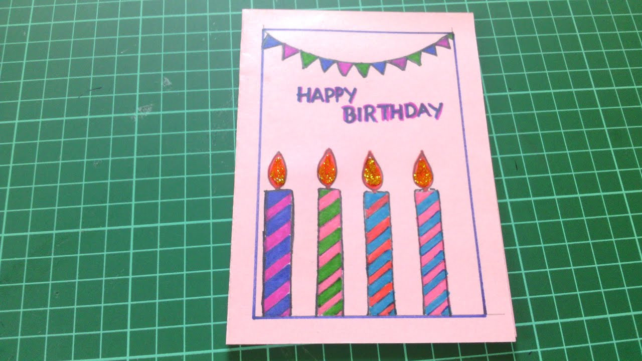 How To Write A Happy Birthday Card
 Happy Birthday Cards for Friends Handmade