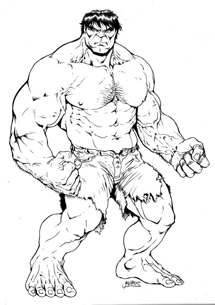 Hulk Printable Coloring Pages
 Free Printable Hulk Coloring Pages For Kids