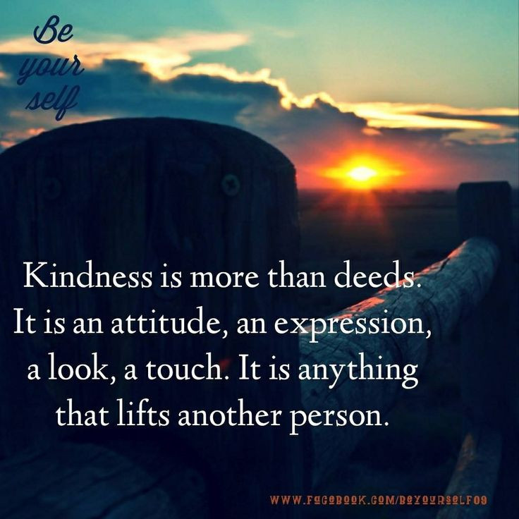 Human Kindness Quotes
 Kindness is more than deeds