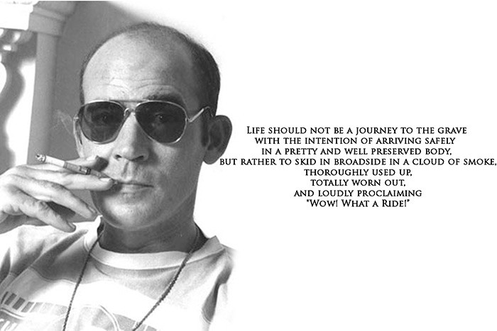 Hunter S Thompson Quote Life
 20 Beautiful Uplifting & Inspiring Quotes That Will