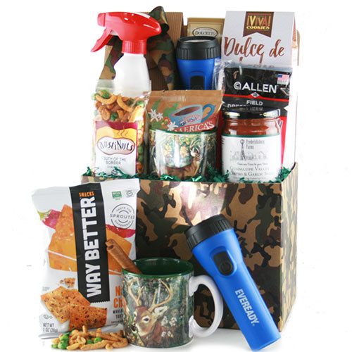 Hunting Gift Basket Ideas
 Fathers Day Gift Baskets A Hunting We Will Go Hunting