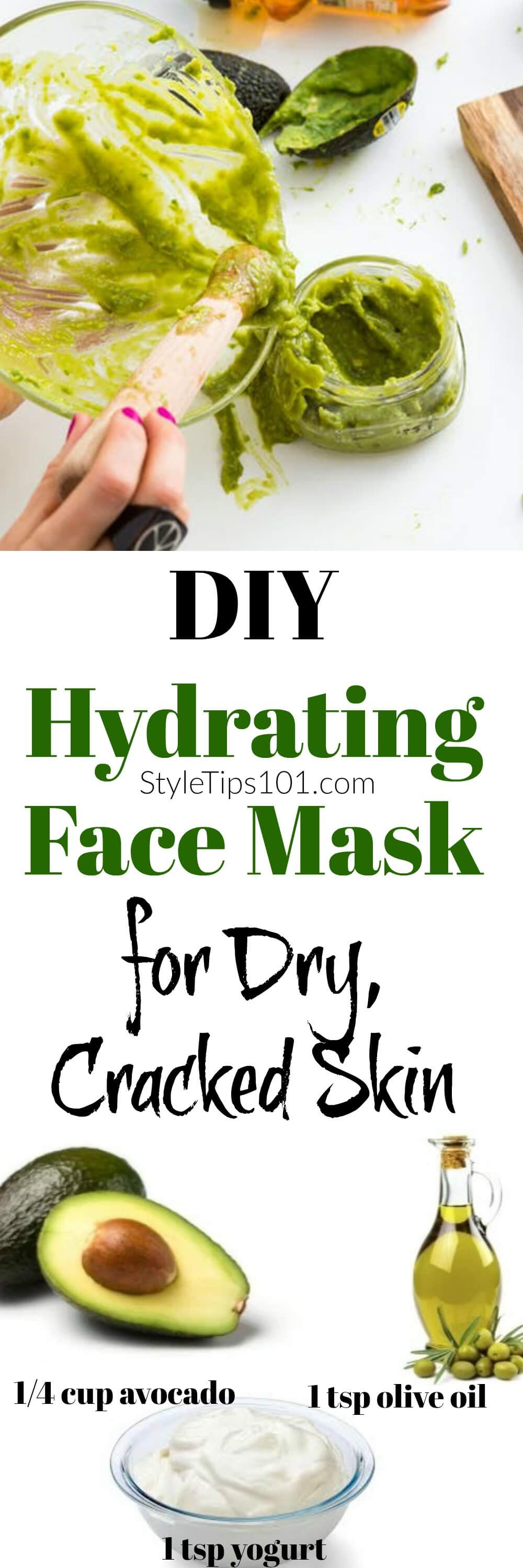 Hydrating Hair Mask DIY
 DIY Hydrating Face Mask With Avocado & Yogurt