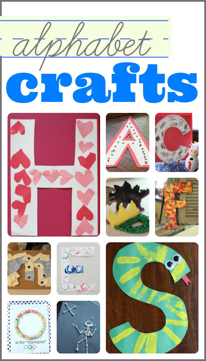 I Crafts For Preschoolers
 35 Alphabet Activities for Toddlers & Preschoolers I