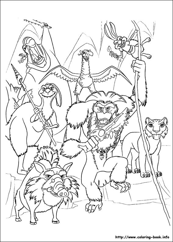 Ice Age Coloring Pages
 Icy voyage of a mammoth and his friends Ice age 20 Ice age