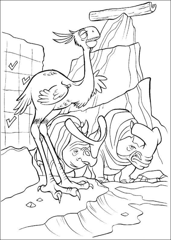 Ice Age Coloring Pages
 Kids n fun