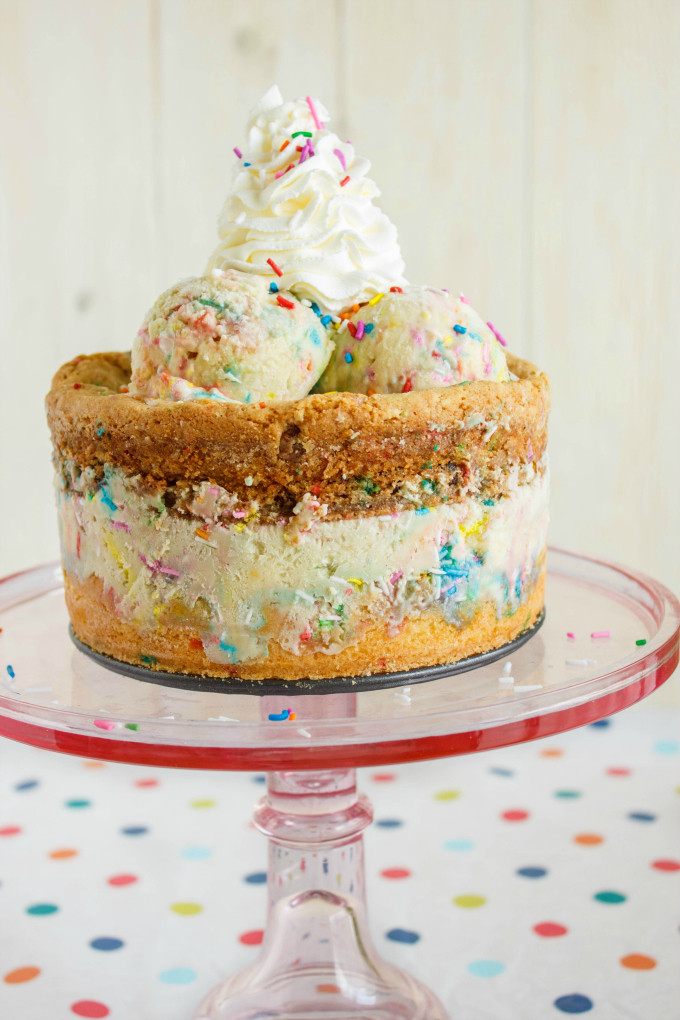 Ice Cream Birthday Cake
 Homemade Birthday Cake Ice Cream Cake The Cookie Writer